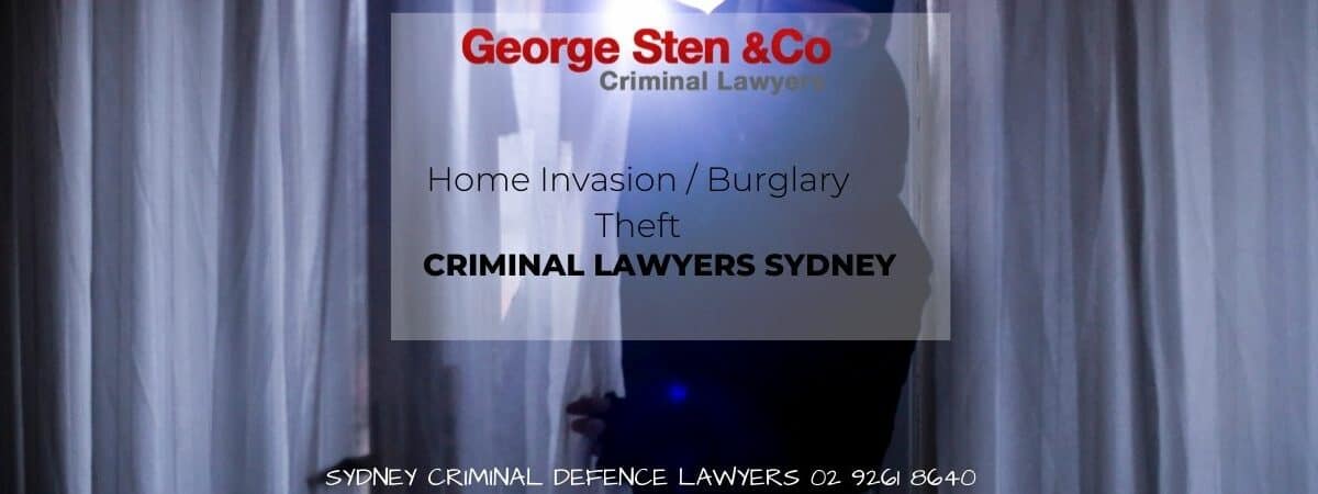 Home Invasion -Burglary-Theft- George Sten &Co