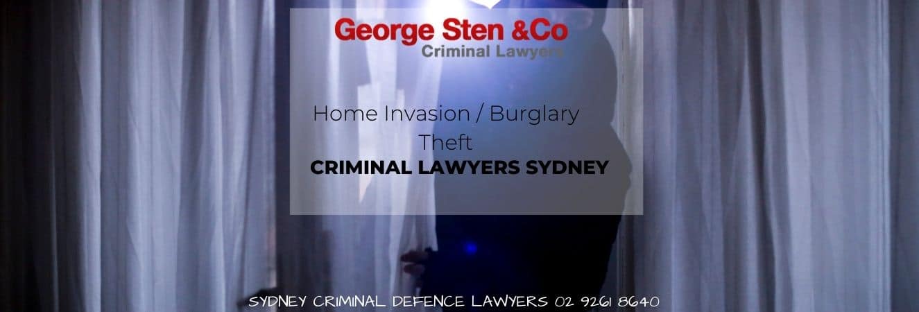 Home Invasion -Burglary-Theft- George Sten &Co