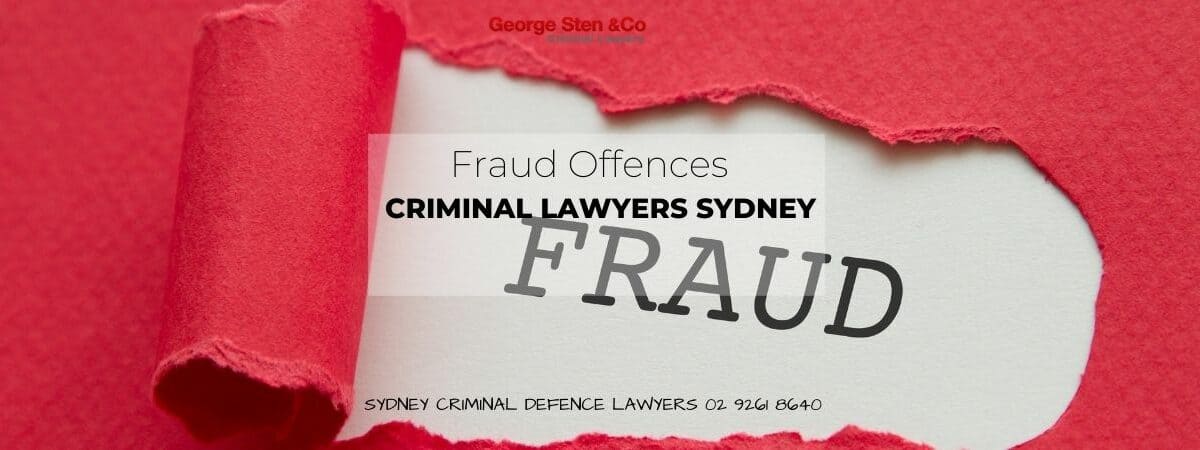 Fraud -Criminal Lawyers Sydney - George Sten and Co