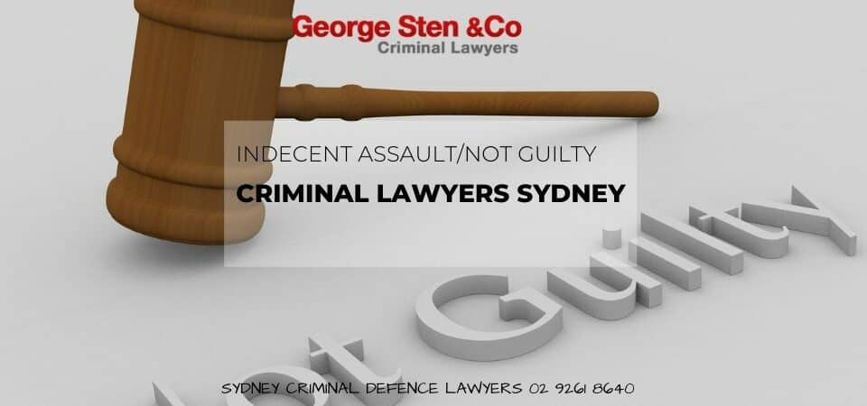 Indecent Assault Charges - Sex Offence Lawyers George Sten & Co