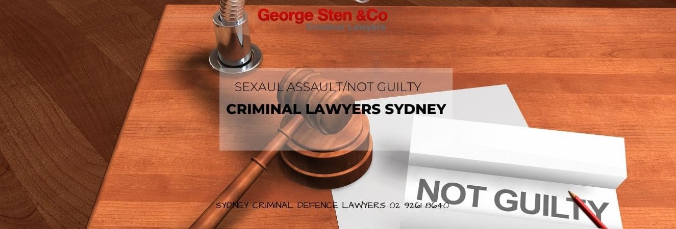 Sexual Assault Lawyers Sydney- George Sten & Co