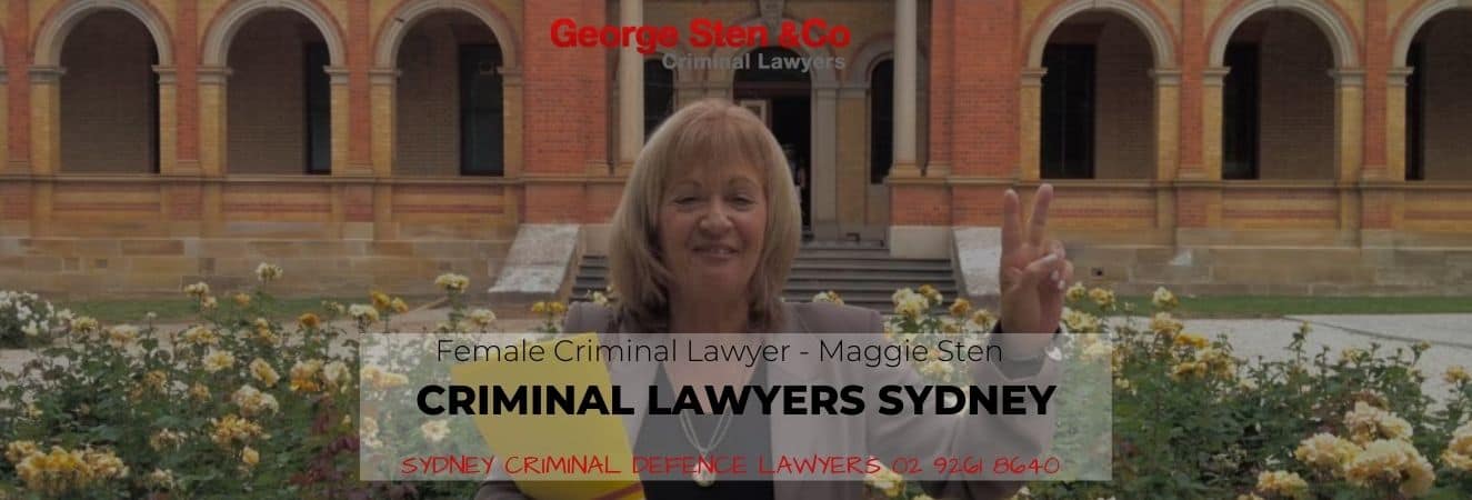 Sydney Female Criminal Lawyers - Maggie Sten