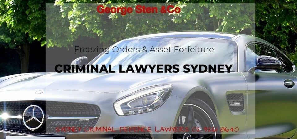 Freezing Orders & Asset Forfeiture - George Sten & Co