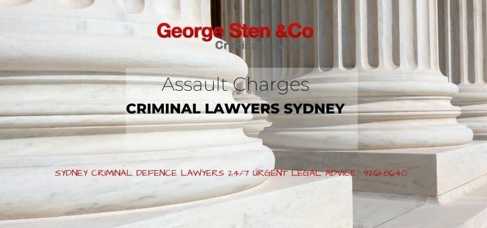 Assault Charges Lawyers Sydney - George Sten & Co