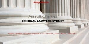 Assault Charges Lawyers Sydney - Criminal Lawyers George Sten and Co