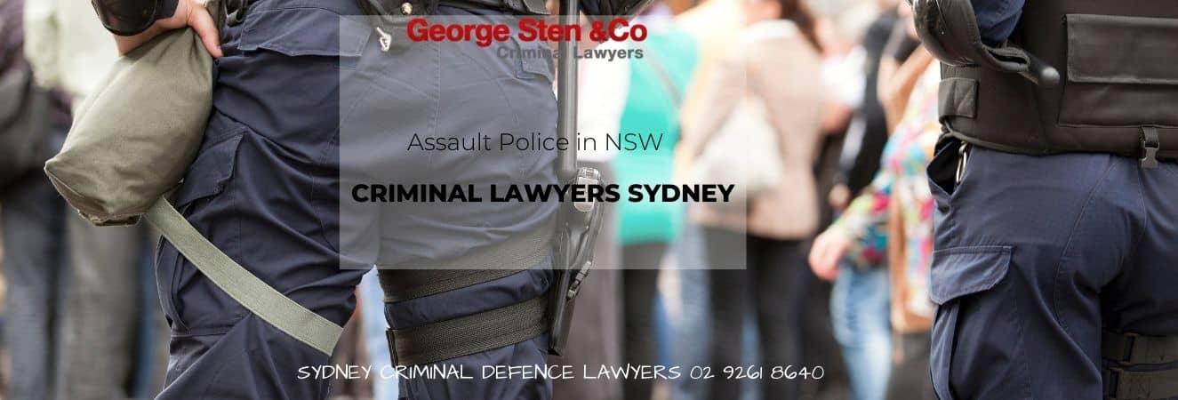 Assault Police Charges in NSW - Criminal Lawyers Sydney George Sten