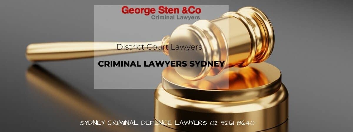 District Court Lawyers Sydney - Criminal Lawyers Sydney - George Sten