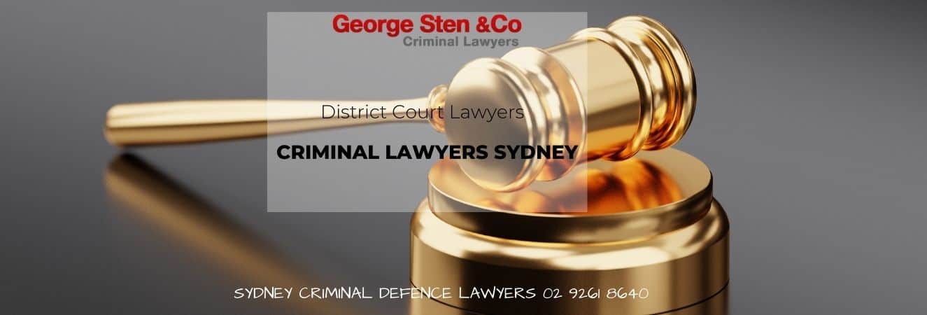 District Court Lawyers Sydney - Criminal Lawyers Sydney - George Sten